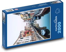 Miasto - Włochy, rzeka Puzzle 2000 elementów - 90x60 cm