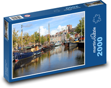 Wasser - Boote, Natur Puzzle 2000 Teile - 90 x 60 cm