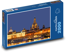 Dresden - Natur, Elbe. Puzzle 2000 Teile - 90 x 60 cm