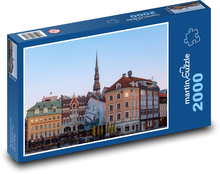 Riga - Dome square, Lotyšsko Puzzle 2000 dílků - 90 x 60 cm