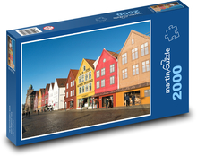 Bergen - miasto w Norwegii Puzzle 2000 elementów - 90x60 cm