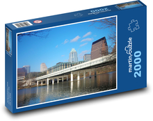 Austin-Texas, Brücke Puzzle 2000 Teile - 90 x 60 cm
