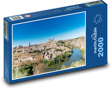 Toledo - Španielsko, mesto Puzzle 2000 dielikov - 90 x 60 cm