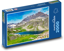 Alpen - Berge, See Puzzle 2000 Teile - 90 x 60 cm