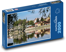 Schärding - Österreich, Barockstadt Puzzle 2000 Teile - 90 x 60 cm