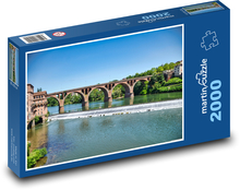 Albi - most we Francji Puzzle 2000 elementów - 90x60 cm