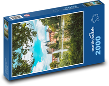 Zamek - natura Puzzle 2000 elementów - 90x60 cm