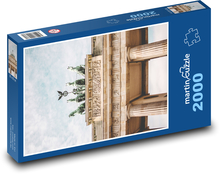 Braniborská brána - Německo, Berlín Puzzle 2000 - 90x60 cm
