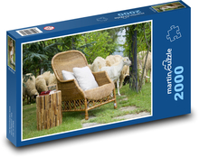 Ovce - kozy Puzzle 2000 dielikov - 90 x 60 cm