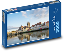 Ratyzbona - Dunaj, Niemcy Puzzle 2000 elementów - 90x60 cm