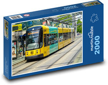 Dresden - Deutschland, Straßenbahn Puzzle 2000 Teile - 90 x 60 cm