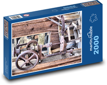 Vŕtačka - starožitná Puzzle 2000 dielikov - 90 x 60 cm
