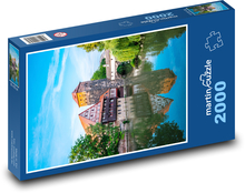 Stadt - Natur Puzzle 2000 Teile - 90 x 60 cm