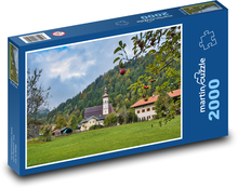 City - countryside Puzzle 2000 pieces - 90 x 60 cm