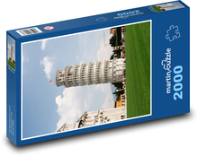 Pisa - věž, Itálie Puzzle 2000 dílků - 90 x 60 cm