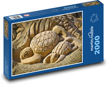 Sandschildkröten Puzzle 2000 Teile - 90 x 60 cm
