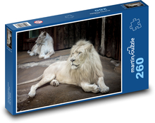 Majestát Bieleho leva Puzzle 260 dielikov - 41 x 28,7 cm 
