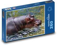 Hippo Puzzle 260 Teile - 41 x28,7 cm