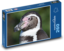 Pinguin mit schwarz-weißem Kopf Puzzle 260 Teile - 41 x28,7 cm