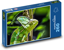 Kameleon w lesie Puzzle 260 elementów - 41x28,7 cm