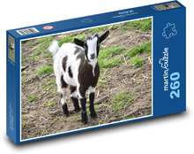 Koza škvrnitá na pastvinách Puzzle 260 dielikov - 41 x 28,7 cm 
