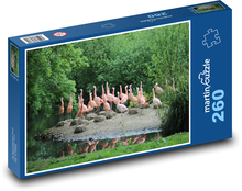 Flamingo Puzzle 260 pieces - 41 x 28.7 cm 