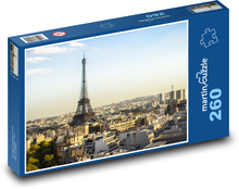 Paris - Eiffelova veža Puzzle 260 dielikov - 41 x 28,7 cm 