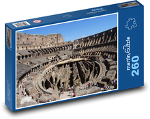 Rom, Kolosseum, Innenraum Puzzle 260 Teile - 41 x28,7 cm