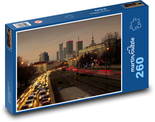 Wieczorna Warszawa Puzzle 260 elementów - 41x28,7 cm