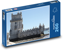 Belém Tower in Lisbon Puzzle 260 pieces - 41 x 28.7 cm 