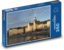 Sweden - Stockholm city centre Puzzle 260 pieces - 41 x 28.7 cm