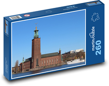 Ratusz w Sztokholmie Puzzle 260 elementów - 41x28,7 cm