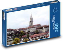 Švýcarsko - Bern Puzzle 260 dílků - 41 x 28,7 cm