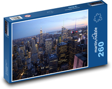 New York City at sunset Puzzle 260 pieces - 41 x 28.7 cm 