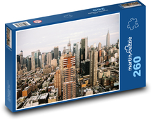 Městské budovy v New Yorku Puzzle 260 dílků - 41 x 28,7 cm