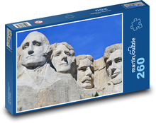 Presidents at Mount Rushmore Puzzle 260 pieces - 41 x 28.7 cm 