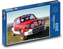 Malé červené autíčko Puzzle 260 dielikov - 41 x 28,7 cm 