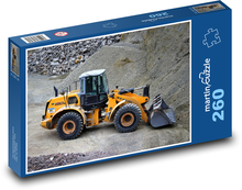 Ładowarka podczas pracy w kamieniołomie Puzzle 260 elementów - 41x28,7 cm