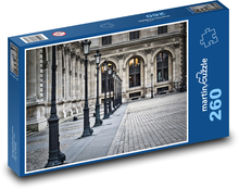 Paříž - Louvre, Francie Puzzle 260 dílků - 41 x 28,7 cm