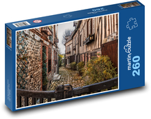 Francja, Honfleur Historic Lane Puzzle 260 elementów - 41x28,7 cm