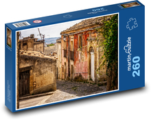 Historische Steingasse, Sizilien Puzzle 260 Teile - 41 x28,7 cm