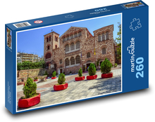 Grécko - Thessaloniki, kostol Puzzle 260 dielikov - 41 x 28,7 cm 
