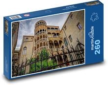 Itálie - Benátky, točité schody Puzzle 260 dílků - 41 x 28,7 cm