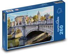 Itálie - most Puzzle 260 dílků - 41 x 28,7 cm