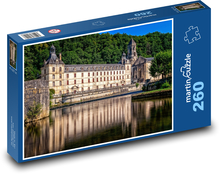 Francie - Brantome, klášter Puzzle 260 dílků - 41 x 28,7 cm