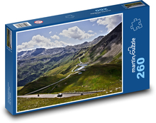 Alpine winding road Puzzle 260 pieces - 41 x 28.7 cm