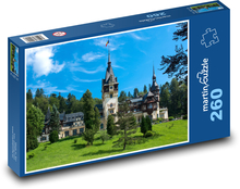 Romania - Peles castle Puzzle 260 pieces - 41 x 28.7 cm 