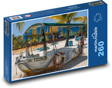 Strandkreuzfahrt-Boot Puzzle 260 Teile - 41 x28,7 cm