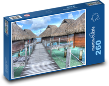 Bora Bora - ocean Puzzle 260 Teile - 41 x28,7 cm