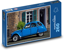 Kleines blaues Auto Puzzle 260 Teile - 41 x28,7 cm